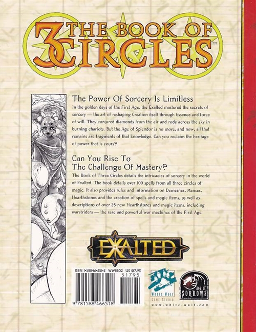 Exalted - The Book of 3 Circles (B-Grade) (Genbrug)